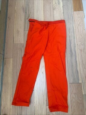 Brain Dead Men's Orange Work Pants